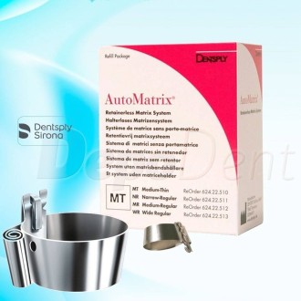 AUTOMATRIX Refill NR estrecho regular 72ud Sistema matrices metálicas