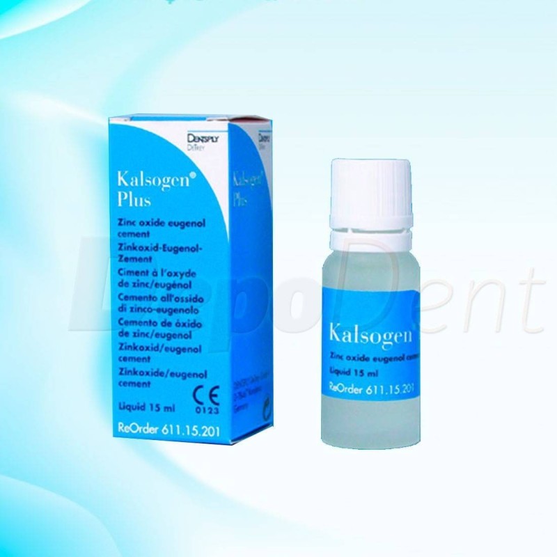 KALSOGEN PLUS óxido de zinc eugenol envase líquido