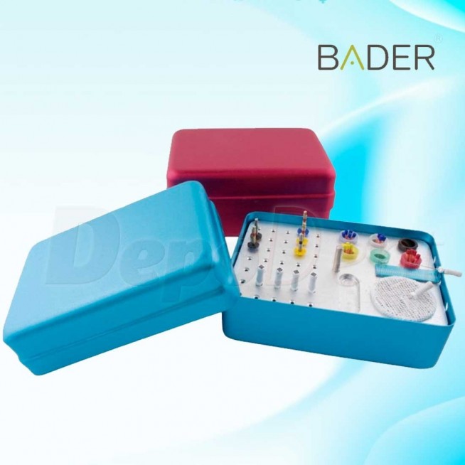 Caja desinfección EndoBox 35 hoyos de Bader