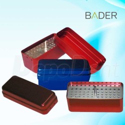 Caja desinfección EndoBox 72 hoyos de Bader