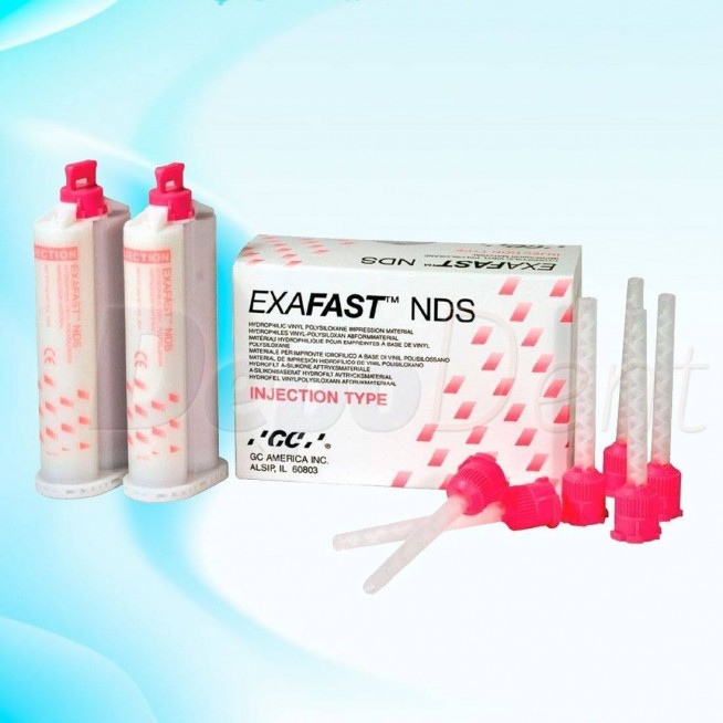 EXAFAST Material de impresión de silicona de adición de fraguado rápido