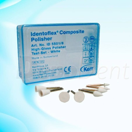 Identoflex Pulidores para composite LLAMA alto brillo blanco