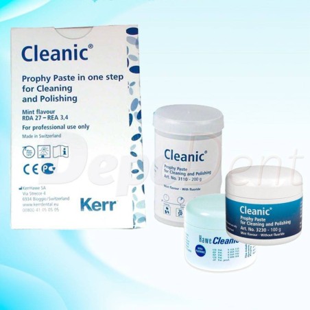 CLEANIC cartuchos pasta profilaxis con fluoruro