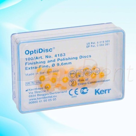 OptiDisc 9.6mm EXTRA-FINO pulido alto brillo 100ud
