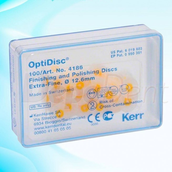 OptiDisc 12.6mm EXTRA-FINO pulido alto brillo 100ud