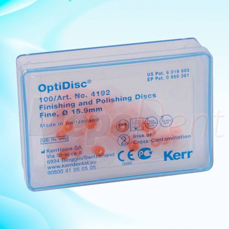 OptiDisc 15.9mm FINO para acabados 100ud