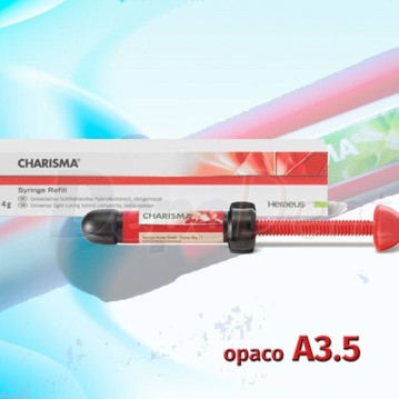 CHARISMA dentina opaca A3.5 jeringa 4g composite universal híbrido fotopolimerizable