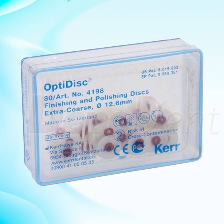 OptiDisc 12.6mm EXTRA-GRUESO desbastado-contorneado 80u