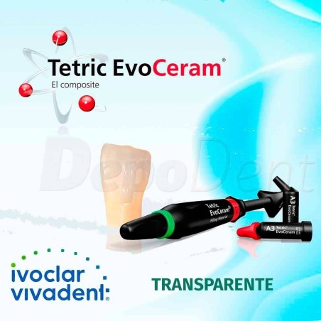 Tetric EVOCERAM Jeringa Ud. Refill 1x 3gr Transparente