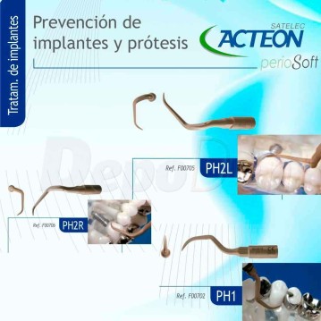 Insertos PERIOSOFT - prevención de implantes y prótesis