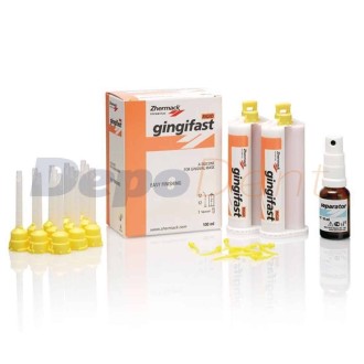 Silicona Gingifast Rigido D2 2X50Ml de ZHERMACK