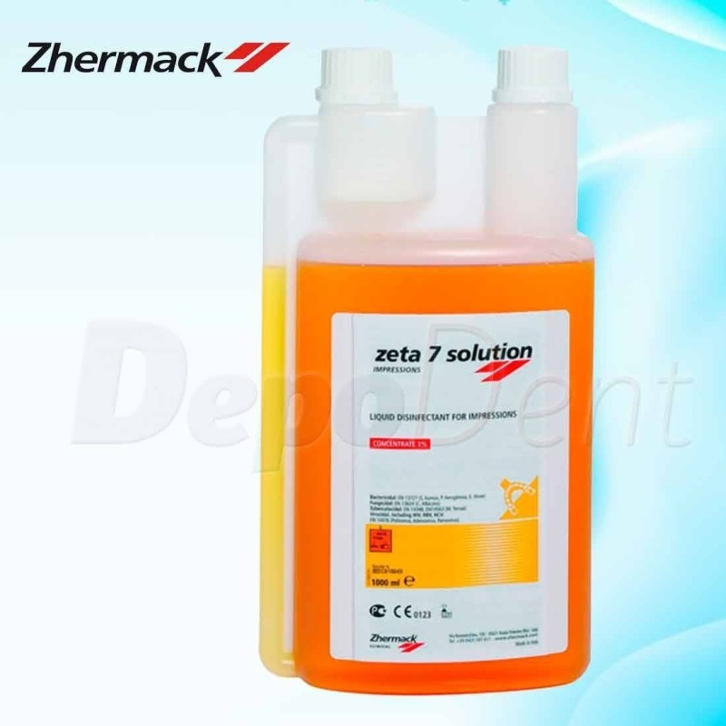 Zeta 7 Solution desinfección de impresiones de Zhermack