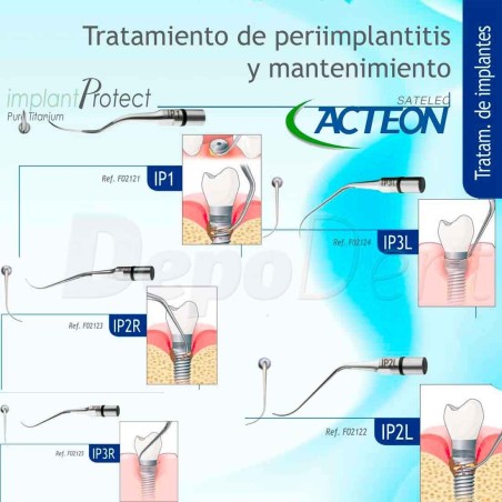 Insertos IMPLANTPROTECT - periimplantitis mantenimiento