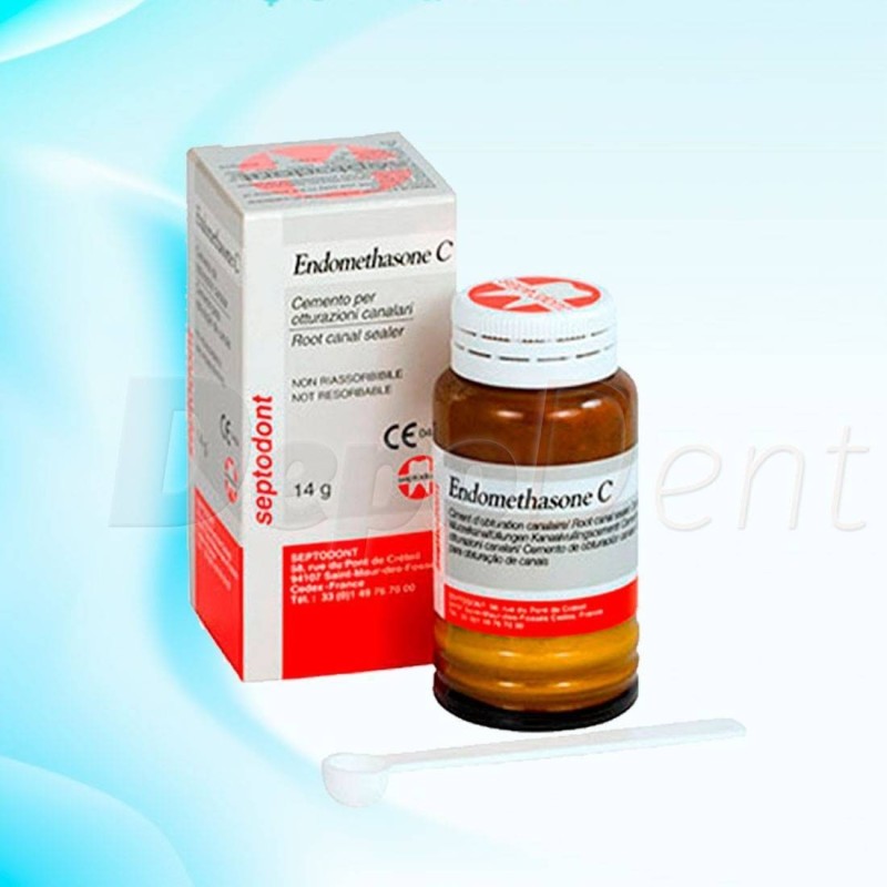 ENDOMETHASONE C para obturación definitiva de los canales