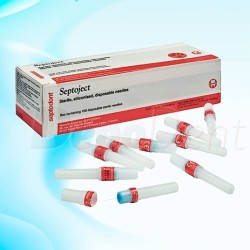 Agujas desechables estériles SEPTOJECT 30G 25