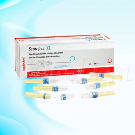 Agujas desechables estériles SEPTOJECT XL 30G 25