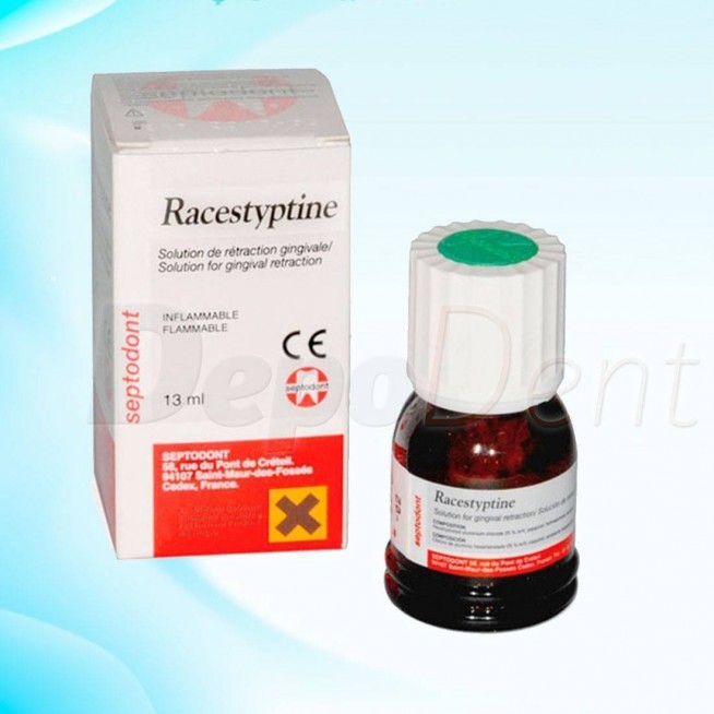 Racestyptine Solución Agente de retracción
