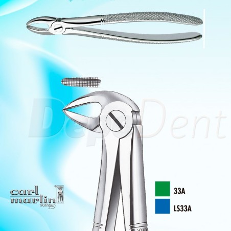 Forceps de extracción Carl Martin RAICES inferiores