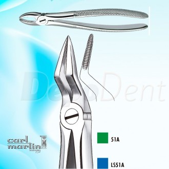 Forceps de extracción Carl Martin RAICES superiores