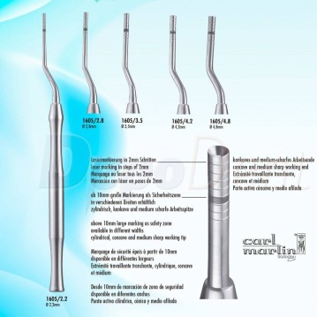 Osteotomo Impactador Hueso Curvo Carl Martin