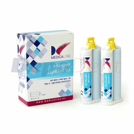 A-Silicone Medicaline Light Fast Set 2X50Ml. de MEDICALINE