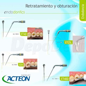 Insertos ENDODONTICS - retratamiento y obturación