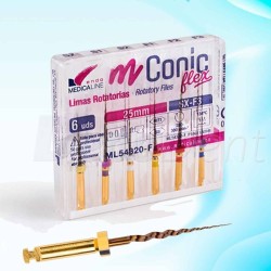Limas endodoncia Medicaline NiTi mConic 19mm