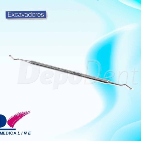 Excavador doble Medicaline 133-134 diámetro 1.0mm