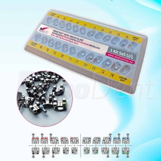 Bracket metálico Mini Roth .018 KIT Medicaline