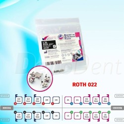Bracket Autoligado metálico Medicaline ROTH 022