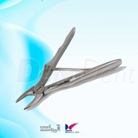 Forceps infantil Carl Martin Medicaline para incisivos superiores