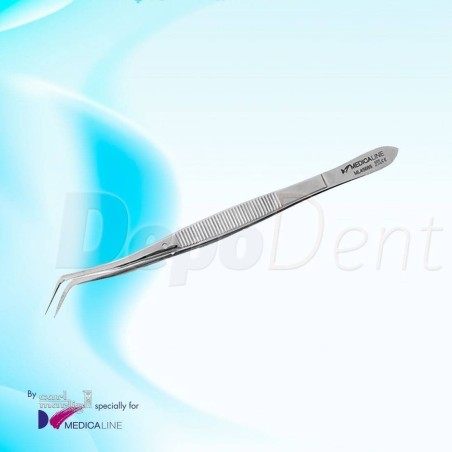 Pinza estriada Meriam 16cm de CarlMartin-Medicaline