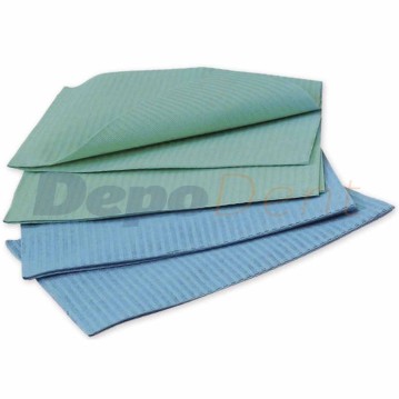 Servilleta Papel/Plastico Verde 500U. de MEDICALINE