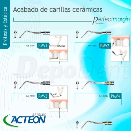 Insertos PERFECTMARGIN Veneers - prótesis y estética