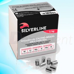 Aleación cromo-níquel para cerámica SilverLine 1 kg