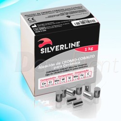 Aleación cromo-cobalto para cerámica SilverLine 1 kg