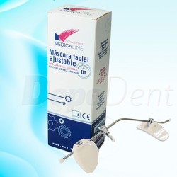 Máscara facial ajustable Medicaline perla