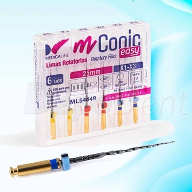 Limas endodoncia Mconic Easy Medicaline 21mm