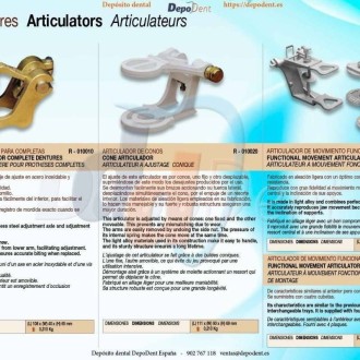 Catálogo articuladores Mestra detalle