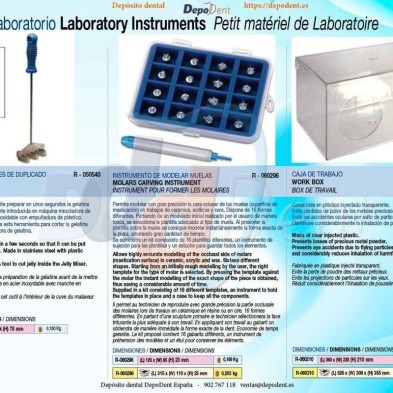Catálogo útiles de laboratorio Mestra página