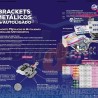 Bracket metálico autoligado