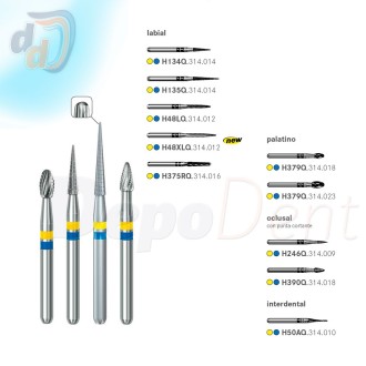 Fresas Carburo de tungsteno Komet serie Q