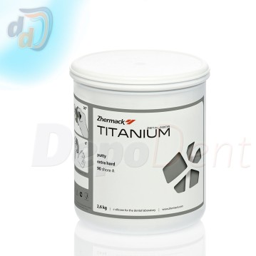 Silicona Titanium 2.6Kg de ZHERMACK