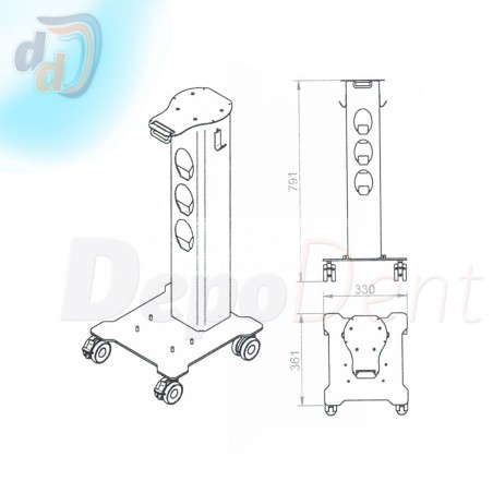 Carrito Trolley CART1