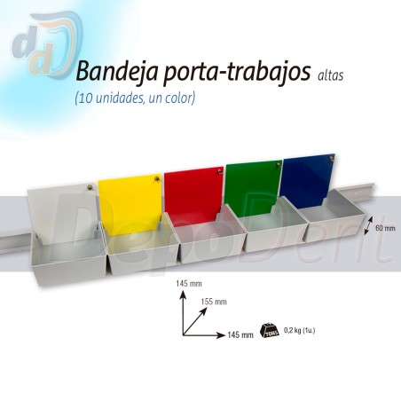 Bandejas altas porta-trabajos