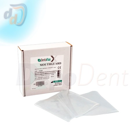 Planchas termoconformables MOUTHGUARD Dentaflux transparentes Planchas termoconformables MOUTHGUARD Dentaflux transparentes