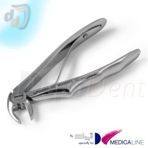 Forceps infantil Carl Martin Medicaline para incisivos inferiores