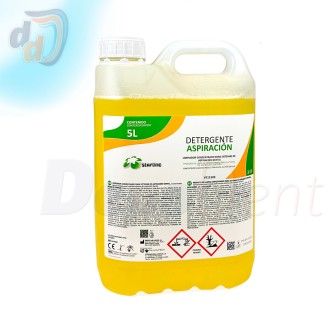 Detergente concentrado para sistemas de aspiración