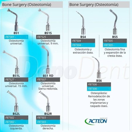 Insertos de cirugía Bone Surgery