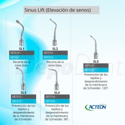 kit insertos Acteon Sinus Lift